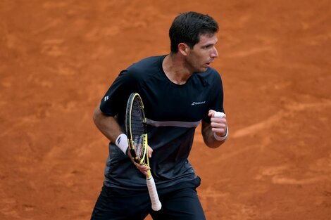 Delbonis venció a Auger-Aliassime y ya está en los cuartos de final de Roma