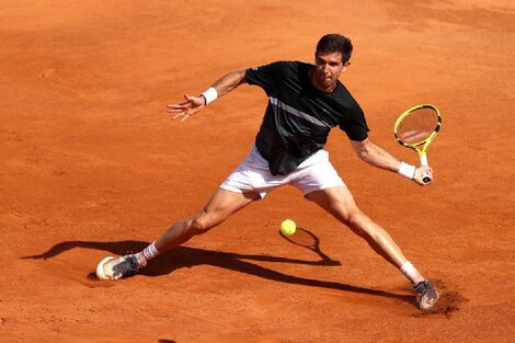 Delbonis no pudo ante la potencia de Opelka