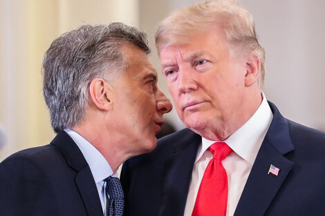 Mauricio Macri y Donald Trump.