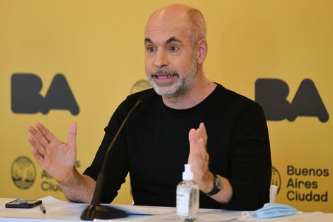 Horacio Rodríguez Larreta ya está pensando en la suspensión de las clases presenciales.