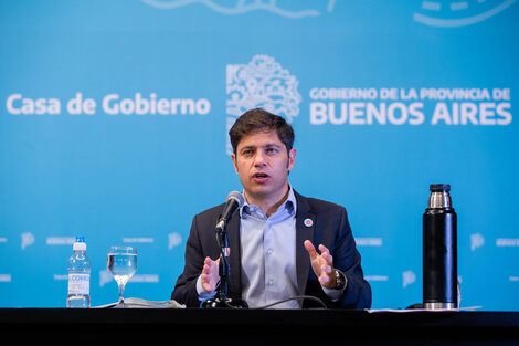 Axel Kicillof, gobernador de la provincia de Buenos Aires. 