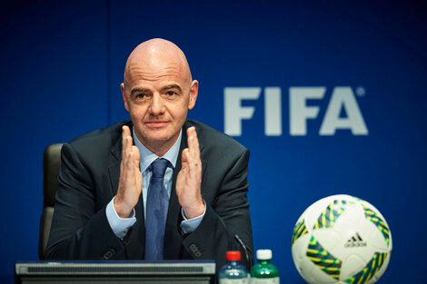 Gianni Infantino, titular de FIFA.