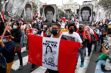 "Fujimori nunca más", dijeron familiares de las víctimas de la dictadura de Perú