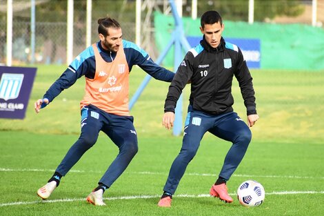 Racing se entrenó con miras al choque del martes ante Rentistas