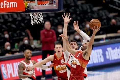 Con un sólido Campazzo, primer triunfo de Denver Nuggets en playoffs