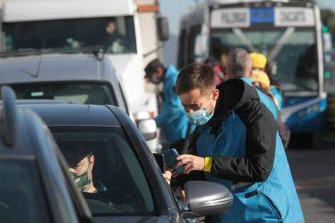 Por los controles estrictos siguen las demoras en los accesos a la Ciudad de Buenos Aires