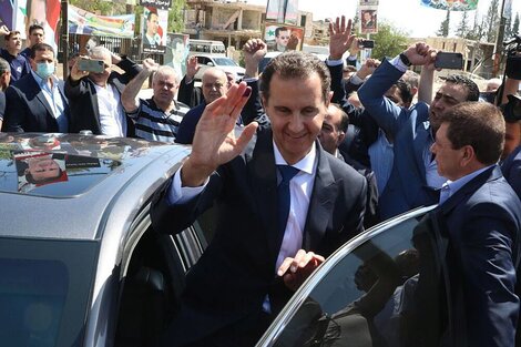 Bashar al Asad arrasó en Siria con el 95 por ciento del voto