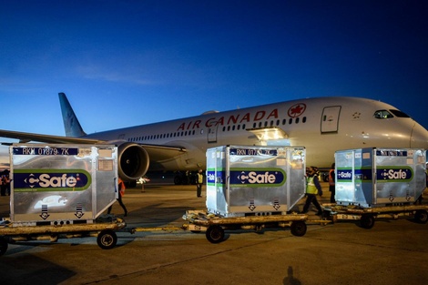 Con este lote, la Argentina ha recibido hasta el momento más de 17,6 millones de dosis desde el inicio de la pandemia.