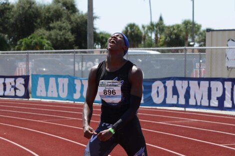 Un chico de 17 años rompió un récord de Usain Bolt