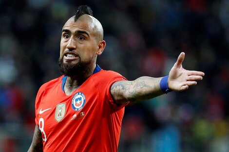 Chile se queda sin Arturo Vidal para el choque con Argentina