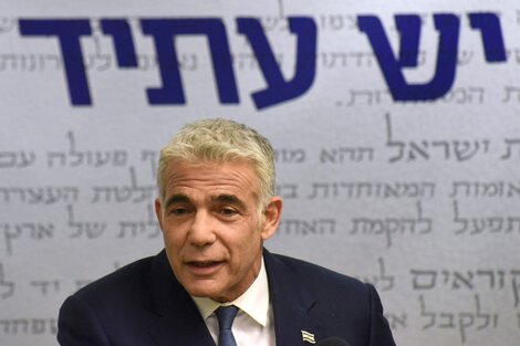 El líder centrista Yair Lapid trabaja a contrarreloj paraformar un gobierno sin Netanyahu.