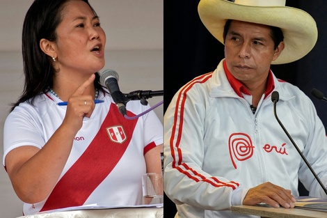 Una encuesta confirma un potencial empate técnico entre Castillo y Fujimori