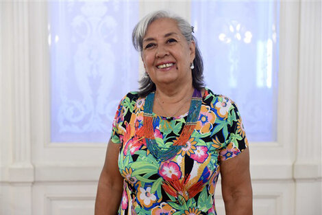 La vicepresidenta de la APDH nacional Norma Ríos.