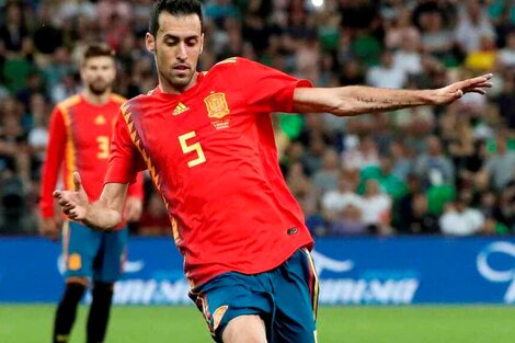 Busquets, positivo de covid-19, no jugará la Eurocopa