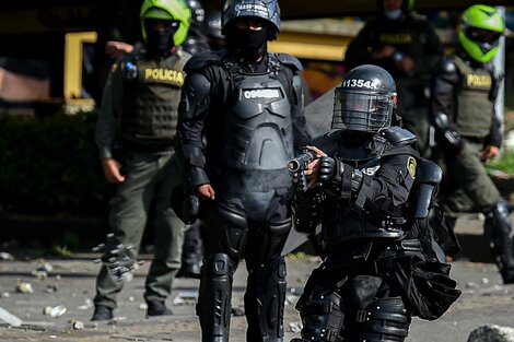 El temible Esmad, protagonista de la represión contra los manifestantes en  Colombia | El presidente Iván Duque anunció una reforma policial a más de  un mes del inicio de las protestas | Página12