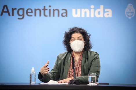 Junto al ministro del Interior, Eduardo De Pedro, la ministra de Salud encabezará el encuentro con los gobernadores este lunes a partir de las 18.