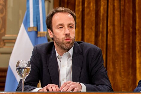 Pablo López, ministro de Hacienda y Finanzas bonaerense.