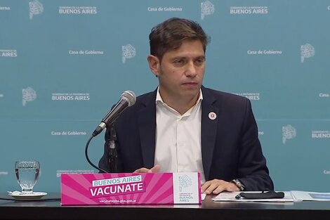 Kicillof afirmó que hay sectores que "mandan mensajes para enloquecer a la gente"