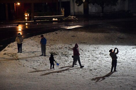 Nieve y temperaturas bajo cero en varios puntos del país