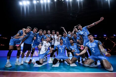 Liga de Naciones de Vóleibol: Argentina derrotó a Serbia