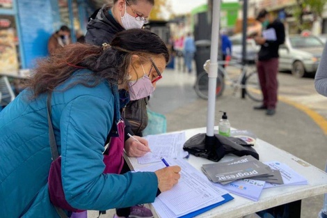 El desafío de salir a buscar votos en pandemia