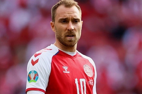 Eurocopa: Eriksen recibió el alta y hasta visitó a sus compañeros