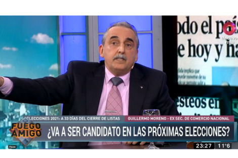 Guillermo Moreno: “Voy a ser candidato a diputado por la provincia de Buenos Aires”