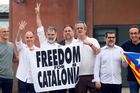 Fueron liberados los líderes independentistas catalanes