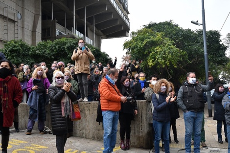 La despedida a Horacio González en la Biblioteca Nacional