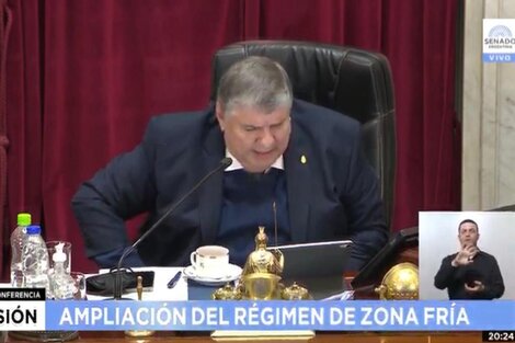 El Senado debate el proyecto de ley de zonas frías