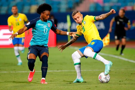 Brasil mostró una cara diferente en el duelo con los ecuatorianos