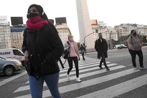 La ola polar se hace sentir en Buenos Aires