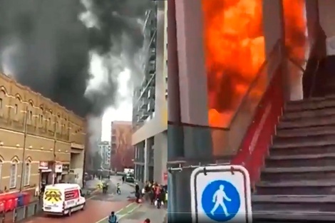 Impresionante explosión en el metro de Londres