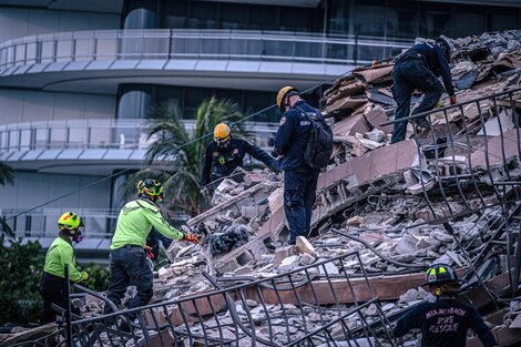 Derrumbe en Miami: son 16 los muertos confirmados