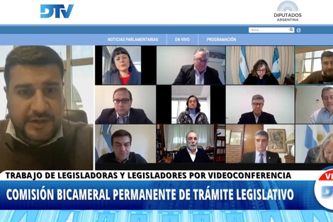 El diputado Marcos Cleri, presididó la reunión de la Bicameral.