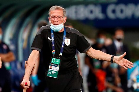 El técnico uruguayo Oscar Tabárez