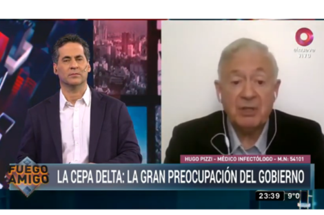 Hugo Pizzi: “De esta situación se sale con disciplina y vacunación”