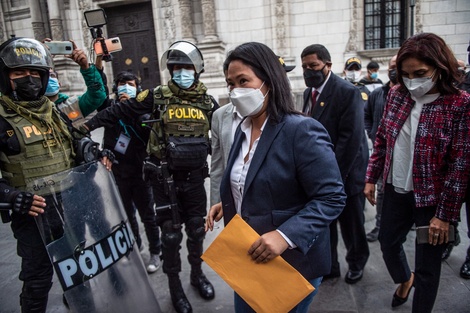 El Gobierno de Perú rechazó el pedido de auditoría al ballotage solicitado por Keiko Fujimori