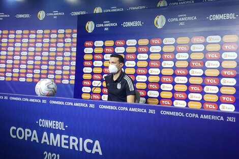 Lionel Scaloni valoró el esfuerzo de sus jugadores