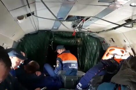 Se estrelló un avión ruso en Kamchatka