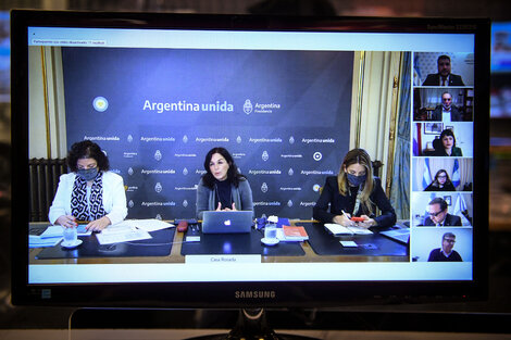 DNU sobre vacunas: Vilma Ibarra, Carla Vizzotti y Cecilia Nicolini en el Congreso