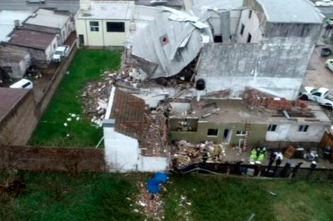 Mar del Plata: explotó una caldera en una fábrica textil y provocó un derrumbe