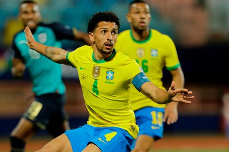 Marquinhos, referente de la defensa brasileña