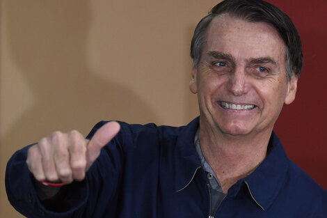 Jair Bolsonaro le lanzó una chicana futbolera a Alberto Fernández en la Cumbre de Jefe de Estado del Mercosur.