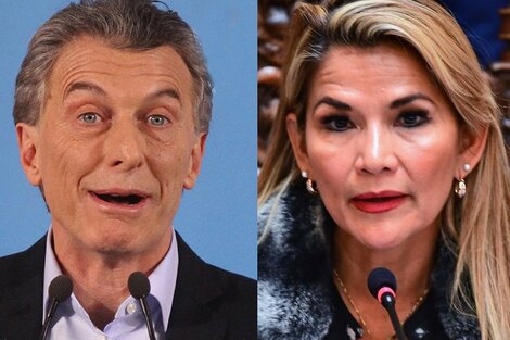 Mauricio Macri colaboró con el golpe de Jeanine Añez.