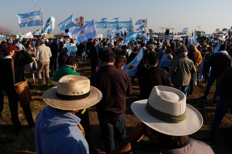 Galería de fotos: las postales de la protesta opositora del campo