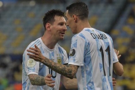 Copa América: el diálogo íntimo entre Messi y Di María antes del partido final