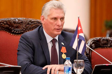 Miguel Díaz Canel sobre las protestas en Cuba: "Hay una política de asfixia económica para provocar estallidos sociales"