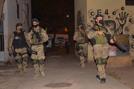 La intervención es policial pero también con un plan social.