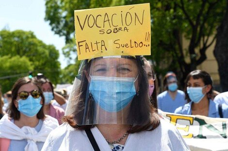 CABA: reclamos por las malas condiciones laborales del personal de salud